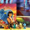 Disney Aladdin My Busy Books - Storybook, 10 figurines, playmat