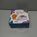 ORSDA Cat Toy, 3-in-1 Automatic Interactive Electronic Moving Ambush Feather, Fluttering Butterfly, Track Balls, USB Rechargeable Powered Smart Indoor Exercise Kicker (White)