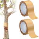 Qualirey 2 Rolls 2 Inch Tree Barrier Tape Insect Protector Tree Wrap Slippery Caterpillar Prevent Gypsy Moth Sponge Cicada Laying Egg Tape for Outdoor Lawn Garden