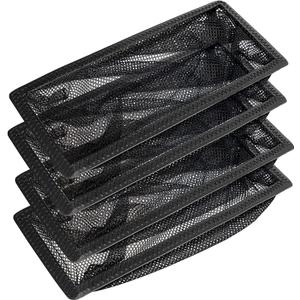 HAAK - Floor Vent Cover Trap, Durable Screen That Attaches Easily to Vent Covers for Home Floor, 4-Pack Air Vent Filters for Trapping Debris, Easy to Install and Remove, 4 x 10 inches Each