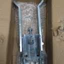 MorningRo 2-1/2 Inch Chain Link Single Gate Latch for 1-5/8" or 2" Gate Frame Chain Link Fence Gate Latch, Heavy Duty Fence Gate Latches, Strong Arm Single GATE Latch for Metal Gate