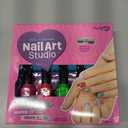 Nail Art Studio for Girls - Birthday Gift - Nail Polish Kit for Kids Ages 7-12 Years Old - Girl Gifts Ideas - Gift Set - Girly Stuff - Polish, Pens, Glitter, Stickers, Gems, Filer - 8 9 10 11 12 Year