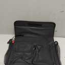 YOOFAN Mobility Scooter Bag Convenient Organizer Pouch with 14-Inch Laptop Pocket and Cup Holders, Black