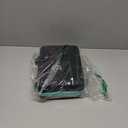 Monthly Pill Organizer 3 Times a Day, with Portable Hard Shell, Pill Cutter, 31-Day Box, Plastic Opening Pick, Monthly & Weekly Stickers, Convenient Medication Management (Black, 3 Times a Day)