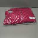 GAP girls Logo Hoodie Hooded Full Zip Sweatshirt (Small, Bright Beet)