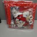 2 x Graduation Decorations Class of 2026 Red and Black Balloon Boxes for High School & College, Congrats Grad Party Table Decorations with 4 String Lights, GRAD and So Proud of You Letters
