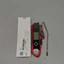 Brigii Meat Thermometer, Instant Read Digital Thermometer-Waterproof/Backlight, 43in Extended Probe and Folding Probe, Oven-Safe Design, Kitchen Food Thermometer for Deep Fry, Grilling, BBQ