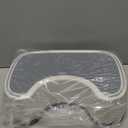 MR.SIGA Toilet Stool Squat Adult, Bathroom Stool Heavy Duty, Anti Slip Toilet Step for Bathroom, Toddler Step Stool for Kids, Off-White & Dark Gray