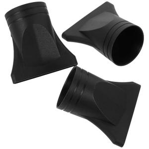 3pcs Professional Plastic Salon Hair Dryer Nozzle: 5cm/1.96in interface Diffuser Replacement - Hair Dryer Narrow Concentrator Attachment Universal Plastic Blower Nozzle Replace