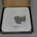 Gueray CD Player Portable Bluetooth Desktop CD Player for Home with Timer Built-in HiFi Speakers with LCD Screen Display Boombox FM Radio USB Type-c (White)