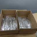 Clear Charger Plates Bulk 50Pcs, 13" Gold Beaded Chargers Wedding