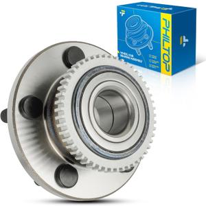 PHILTOP 513346 Front Wheel Bearing Hub Assembly Fit for Ford Mustang 2015-2021, 5 Lugs 1pc Wheel Hub Bearings
