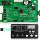 42002-0007S Control Board Kit for Pentair MasterTemp 400/300/250 & Sta-Rite Max-E-Therm SR400/SR333/SR200 Pool Heaters - Replacement for 461105, Includes 472610Z Switch Membrane Pad