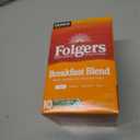 Folgers Breakfast Blend Coffee, Mild Roast, Keurig K-Cup Pods, 10 Count Box (EXP 11/28/26)