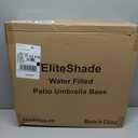 EliteShade Umbrella Base Water Filled Stand Market Patio Outdoor Heavy Duty Umbrella Holder(Black)