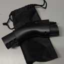 Lectron Tesla to J1772 EV Charging Adapter  NACS Converter, 48 Amp & 240V, Compatible with Tesla High Powered Connectors, Destination Chargers & Mobile Connectors for J1772 Electric Vehicles (Black)