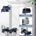 GCCSJ 15''-23'' Drywall Stilts for Adults Adjustable Heights Aluminum Stilt for Sheetrock Drop Ceiling Painting Painter Taping or High Shrub Trimming