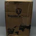 Traveler's Choice Pagosa Indestructible Hardshell Expandable Spinner Luggage, Navy, Carry-on