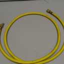 Hromee AC Refrigerant Hose, 60 Inch HVAC Charging Hose with 1/4 SAE Flare, 800 PSI Working Pressure for Air Condition System