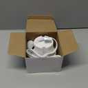 Desk Power Grommet USB C Total 30W, 3.15 Inch PD Fast Charge Desktop Power Strip 2 Outlets 2 USB Ports Recessed Flat Plug Extension Cord Mount into Countertop Shelf Cabinet End Table. (White)