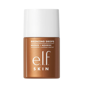 e.l.f. SKIN Bronzing Drops, Liquid Bronzer For Face & Skin, Creates A Sun-Kissed Glow, Infused With Vitamin E, Vegan & Cruelty-Free, Pure Gold