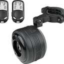 Bike Bell Alarm Horn with Remote, USB Rechargeable, Waterproof, Anti-Theft Vibration Alarm for Bikes, Scooters