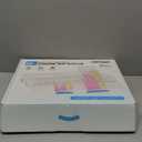 ARTDOT 60-Piece Diamond Art Storage Trays Kits for Adults with Lids, 2-in-1 Stackable Diamond Painting Accessories and Tools (White)