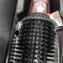 CALISTA Perfecter Pro Heated Round Brush, Lift, Volumize, and Style with No Heat Damage for Healthier Looking Hair, 1.5" For Voluminous Blowouts & Long Hair, Dual Voltage & Adjustable Temp, Rose Gold