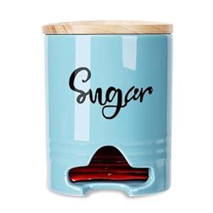 Pandapark Wooden Jewelry Box with Glass Lid, Multi-Compartment Storage Display Case, Walnut Brown (Green Cherry)