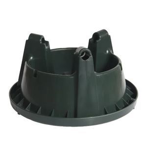 10 FT Green Plastic Christmas Tree Stand 