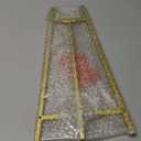 Metal Easel Stand,Table Top Easel Stand for Display Tripod Art Picture Mirror Modern Plate Holder for Display Book Photo Wedding Sign(Gold)  16.5"× 8.7" × 4.3"