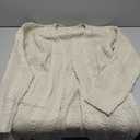 VIMPUNEC Womens Fall Long Cardigan Sweaters Cable Knit Jackets Open Front Outwear Coats with Pockets XL