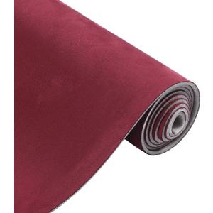 150G Headliner Fabric for Car Truck RV SUV Boat Automotive Interior Trim DIY Roof Repair Replacement Suede Fabric Red 45" L x 57" W