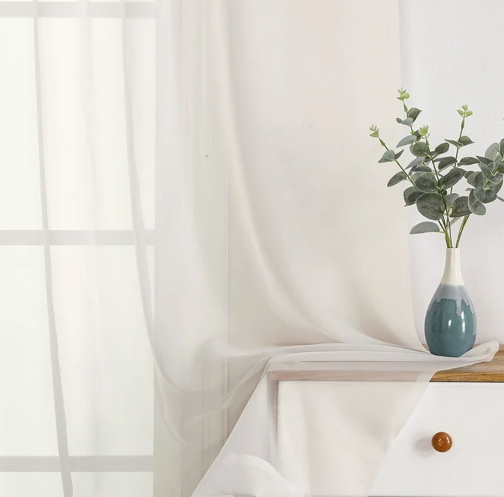 Ivory Curtains 2 Pack 40x120