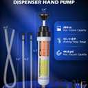 Orion Motor Tech 200mL Manual Fluid Extractor and Filler, Syringe Style Pump for Power Steering Transmission Gear Oil & Brake Fluid Changes, Hand Vacuum Pump for ATV Boat Automotive Fluid Extraction