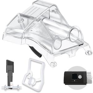 Universal Tubing Adapter for AirSense 10 & AirCurve 10 with Silicone Gasket & 1 Pack Replacement Cartridge Filter Kit for SC 2, Compatible for Cleaner Machines