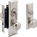 Segal SE 27600 Entry Door Mortise Lockset, 2-1/2 In. Backset, Single Cylinder, Satin Finish (Single Pack)