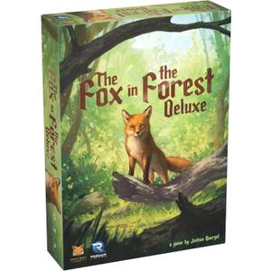 Renegade Game Studios Fox in the Forest Deluxe 2 Player Trick-Taking Card Game, Fairy Tale Strategy Game with Foil Cards & Acrylic Tokens, Ages 10+