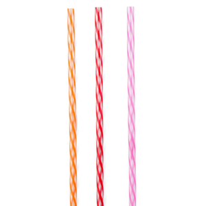 Pack of 13 Plastic Rainbow Straws 