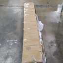 Upholstered Daybed with Two Drawers and 2-Tier Storage Shelf, Twin Size Day Bed with USB & LED Light for Bedroom Apartment, Dark Grey