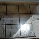 Window Pane Wall Mirror, 36"x24" Wall Mounted Window Mirror for Living Room, Bedroom, Entryway, Dining Room, Home Wall Decor