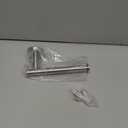 NearMoon Bathroom Toilet Paper Holder, Premium SUS304 Stainless Steel Rustproof Wall Mounted Toilet Roll Holder for Bathroom, Kitchen (1 Pack, Brushed Nickel)