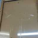 24x24 Picture Frame Set of 2, Black Square Photo Frames High Transparent Wall Gallery Desktop Horizontal Vertical for Canvas Collage Photo Poster Certificate 24 x 24 inches