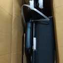 Medline Comfortable Folding Wheelchair with Swing-Back Desk-Length Arms and Swing-Away Footrests, 20”W x 16”D Seat