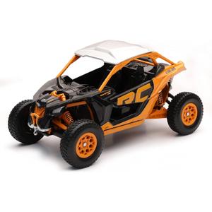 Can-Am Maverick X3 XRC Turbo ATV Orange and Black 1/18 Diecast Model by New Ray