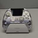 ManbaOne Interactive Screen Wireless Gaming Controller for PC/Switch/Switch 2/iOS/Android,Hall Effect Stick & Trigger,RGB Lighting,Remappable Buttons,1800mAh with Charging Dock (White)