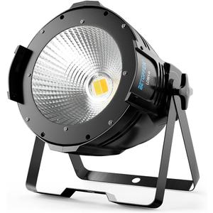 BETOPPER Stage Spotlights, 100W LED DMX Lights, Warm & Cold White Spot Lights COB Stage Lighting, Strobe Lighting for Church, Parties, Wedding, Theatre, Live Events, Stage etc.(1 Pack)