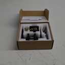 TICONN Matte Black Door Handle Heavy Duty, Reversible Square Door Lever for Bedroom, Bathroom, Rooms (Privacy, 1 Pack)