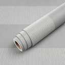 Livelynine 17.5x276 Striped Peel and Stick Wallpaper Grey and White Stripe Wallpaper for Bedroom Bathroom Accent Wall Linen Cloth Fabric Textured Modern Vertical Stripes Contact Paper Self Adhesive
