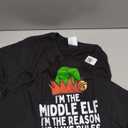 I'm The Middle Elf Matching Family Christmas T-Shirt Medium